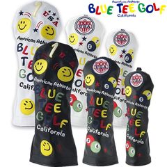 【カラー・種別選択可】BLUE TEE GOLF ブルーティーゴルフ ヘッドカバー ドライバー用/フェアウェイウッド用/ユーティリティ用 スマイル&ピンボール BTG-HC001 メンズ レディース HC-001 新品【BLUE TEE GOLF正規販売店】