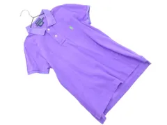 Ralph Lauren ラルフローレン スキニー ポロシャツ sizeL/紫 ■◆ レディース