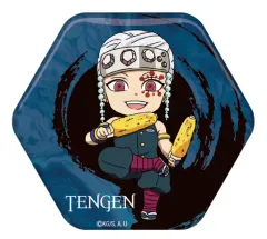 【中古】バッジ・ピンズ 宇髄天元 「鬼滅の刃 トレーディング六角形和柄缶バッジ Vol.2」