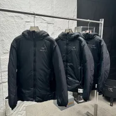 2024年最新】arc'teryx アークテリクス atom ar フーディ ブラック lの 