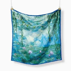Louis Vuitton モネ 睡蓮 スカーフ（限定品/レア） 2025年最新】モネ 睡蓮 スカーフの人気アイテム - メルカリ