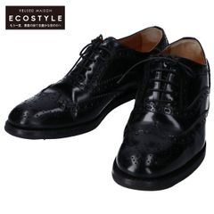 Church's チャーチ 【美品】8705 BURWOOD WG バーウッドWG ポリッシュドバインダー ブローグ ウィングチップ 36 1/2