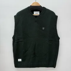 WTAPS 22AW DITCH ニットベスト 黒 01 定価20900円 WTAPS 22AW DITCH ニットベスト 黒 01 定価20900円 WTAPS 22AW DITCH
