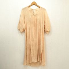ドノバン Donoban ADORE ★表情ある楊柳生地が涼しげ★ エアリー大人シフォンワンピース 【SHORT】 ヌードベージュ 【体のラインを綺麗に見せてくれる大人ワンピース】