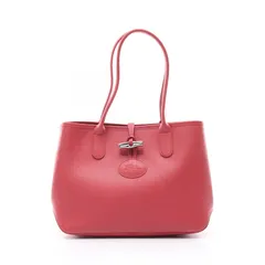 ロンシャン Longchamp トートバッグ ROSEAU ロゾ 2685 871 ピンク レザー ロゾ レディース Used Aのサムネイル