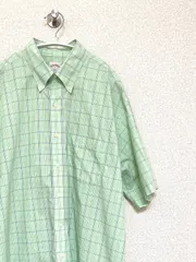 【Brooks Brothers】90s 346 S/S ボタンダウンチェックシャツ L ブルックスブラザーズ ヴィンテージ 古着