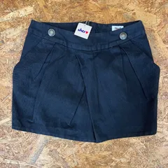 未使用 日本製 FRUIT CAKE 麻混 ミニスカート サイズM ブラック 定価12600円 フルーツケイク Ladies MADE IN JAPANのサムネイル