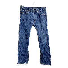Levi's 505 デニムパンツ W32 リーバイス レギュラーフィット インディゴ コットン メキシコ製 古着卸 アメリカ仕入 2502-557