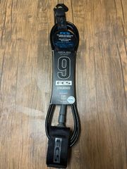 FCS エッセンシャル 足首 ロング用 9ft リーシュコード Black/G