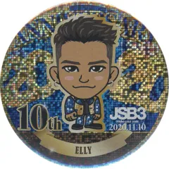 【中古】バッジ・ピンズ ELLY 75mm缶バッジ プレミアムスーツver. 三代目 J SOUL BROTHERS 10th Anniversary オンラインブースグッズ