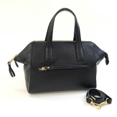 美品】Beato Rosso ベアートロッソ 2way レザー トートバッグ 黒 