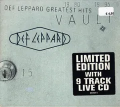 欧2CD Def Leppard Vault: Def Leppard Greatest Hits 1980-1995 5286572 Mercury, Bludgeon Ri /00220