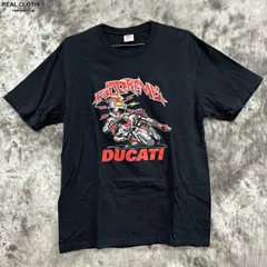 美品　Supreme Ducati Logos Tee シュプリーム　半袖Tシャ Supreme x Ducati Logos Tee White シュプリーム ドゥカティ
