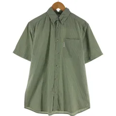 古着 コロンビア Columbia 半袖 ボタンダウン チェックシャツ メンズS相当/eaa535565