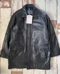 ヴィンテージ　レザージャケット 羊革　 黒 L