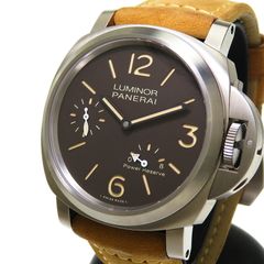 パネライ 腕時計 ルミノール ８デイズ パワーリザーブ チタニオ