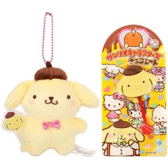 ポムポムプリン 不二家棒付きチョコレート＆マスコットホルダー セット サンリオ sanrio キャラクター