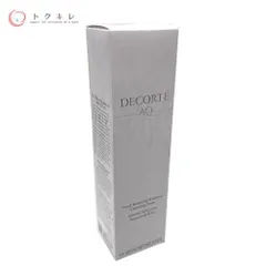 【トクキレ】KOSE コーセー COSME DECORTE コスメデコルテ AQ ラディアンス エアリークリームウォッシュ(洗顔フォーム) 125g 未開封