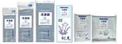 【鮮度良い状態で保存！冷凍焼けや、いやな臭いもつかない！】冷凍袋M 　100枚入り！！　北越産業株式会社