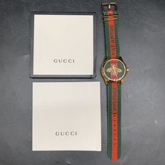 Z252不動？GUCCI クォーツ腕時計 Gタイムレス 男女兼用ユニセックス