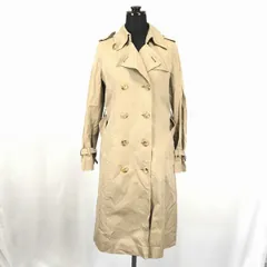 ユナイテッドアローズ★コットン/総裏地/トレンチコート【36/レディースS/ベージュ】◆BG24