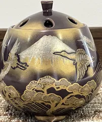 飾り壺飾り皿香爐「雲楽」