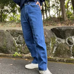 USA製 90年代 90s リー Lee ハイウエスト テーパード デニムパンツ レディース11 古着 ヴィンテージ ビンテージ ユニオンチケット付 スリット【f231117010】