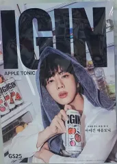 BTS ジン IGIN APPLE TONIC ポスター GS25 IGIN ojin.12.04 | 🐹🩵🩷💛 ジンくんの写真が入ったIGINのポスターが