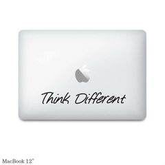 【全機種対応】MacBookステッカースキンシールthink different