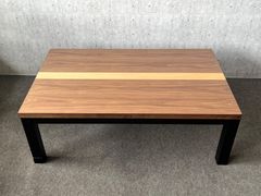 コタツ　135×80  ウォールナット突き板