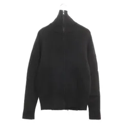 GIVENCHY (ジバンシィ) バックフロントジッパー ドライバーズニット ジップアップ ニットカーディガン ブラック 12F 7732 578のサムネイル