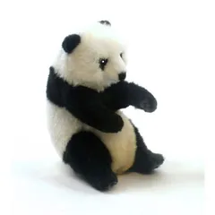 HANSA パンダ18 L18(cm) 5808 ぬいぐるみ ハンサ クリスマス 誕生日 プレゼント 動物 犬 猫 鳥 うさぎ ペンギン アニマル 置物 人形 フィギュア KOESEN ケーセン 大きい マスコット 実物大 大型