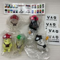 内袋未開封品　メディコム・トイ　VAG SERIES5 イソベやん　全種セット　5色セット蓄光あり　GID MEDICOM TOY 写真にあるもののみ　バラ売り不可