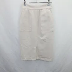 ◇ Θ YECCA VECCA イェッカヴェッカ ロング タイト スカート サイズS ベージュ系 レディース E  【1507030016630】