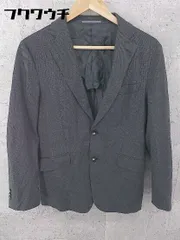 ◇ Abahouse アバハウス 2B シングル 長袖 テーラード ジャケット サイズ1 ブラック系 メンズ 【中古】 【1002800510306】のサムネイル
