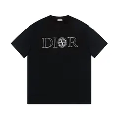 【本日限定特価】DiOR × STONE ISLAND コラボ クルーネックTシャツ - 2色展開・サイズ選択可能 [本日特価|新品未使用品]