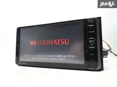 DAIHATSU ダイハツ純正　カーナビ NMZP-W64D データ2013年 ダイハツ純正(カロッツェリア) 2013年 メモリーナビ NMZP-W64D