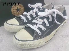 ◇ ◎ CONVERSE コンバース M9166 ALL STAR OX キャンバス オールスター スニーカー サイズ22ｃｍ ブラック レディース 【中古】 【1002801382841】
