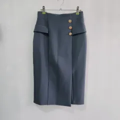 ERIC ボタン ポイント Hライン スカート