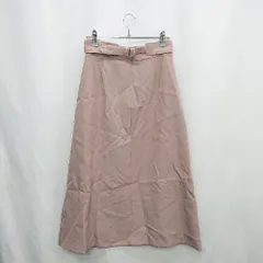 ◇ ◎ Θ N. Natural Beauty Basic ロング フレア スカート サイズM ピンク系 レディース E  【1503050028202】