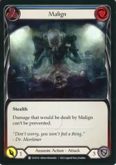 【中古】Flesh and Blood OUT032[C]：(Rainbow Foil)Malign (3)