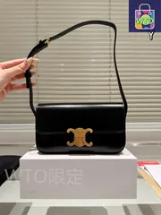 【今日特価】Celine セリーヌ トリオンフェシリーズ レトロ感あふれる長方形廓形デザイン-WTO輸入2