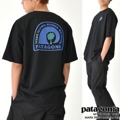 patagonia M'S RUBBER TREE MARK RESPONSIBILI-TEE 半袖 37544 黒 当店管理番号 2023101000693