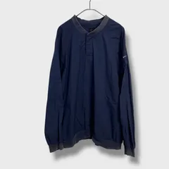 ☆90s☆NIKE☆ナイロンプルオーバー☆ピステ☆ヘンリーネック☆ネイビー☆ 90年代〜 size:XXL【 NIKE 】ナイキ プルオーバー ナイロン