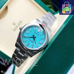 ご購入大歓迎です  オイスターパーペチュアル36 ターコイズブルー 未使用 自動巻き｜本日限定WTO｜新品未使用--WTO輸入2-WTO店名をご確認ください-MLQ60