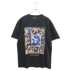 WIND AND SEA (ウィンダンシー) ×KEEENUE キーニュ フロントプリント Tシャツ 半袖 カットソー ブラック 101枚限定 WDS-C-KNUE-24-Q2-03