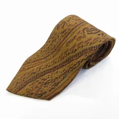 #ae エトロ ETRO ネクタイ 茶系 ペイズリー柄 絵画風 シルク イタリア製 メンズ 946096 k01