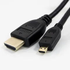 マクサー電機 HDMIを A タイプ から D タイプ ヘ 変換 変換ケーブル 1m ver1.4 小型プレーヤー カメラ等 HDMI Dタイプ端子付き機器との接続に