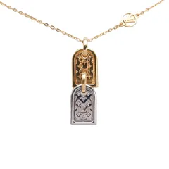 美品 LOUIS VUITTON ネックレス ナノグラム LV コリエ タグ ✨極美品✨ LOUIS VUITTON ネックレス ナノグラム 【正規品
