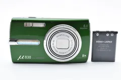Olympus μ830 オールドコンデジ 8.0メガピクセル OLYMPUS オリンパス μ830 ミュー オレンジ コンパクトデジタルカメラ